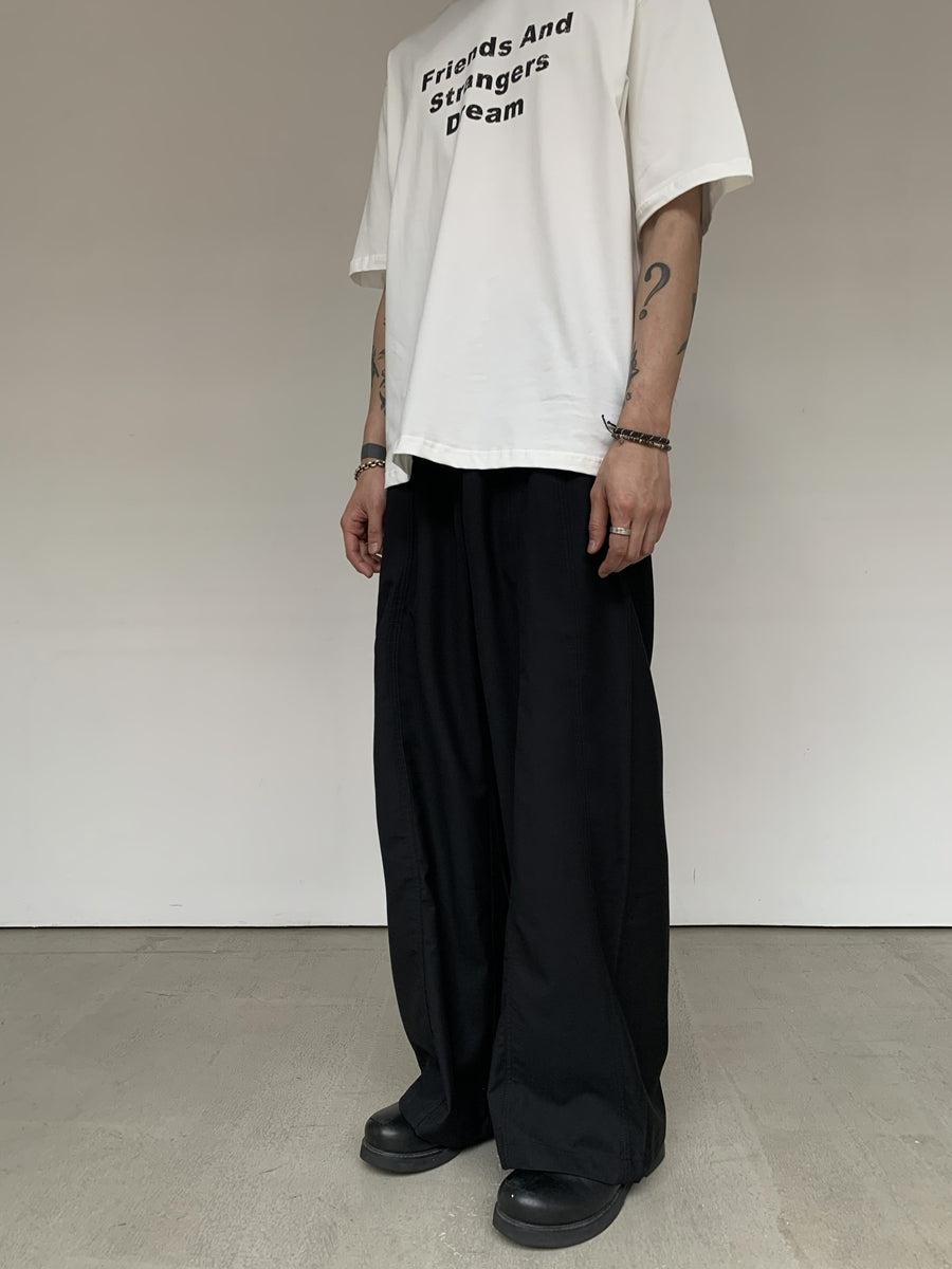 Knot Belt Strap Slouchy Trousers-korean-fashion-Trousers-Knot's Closet-OH Garments