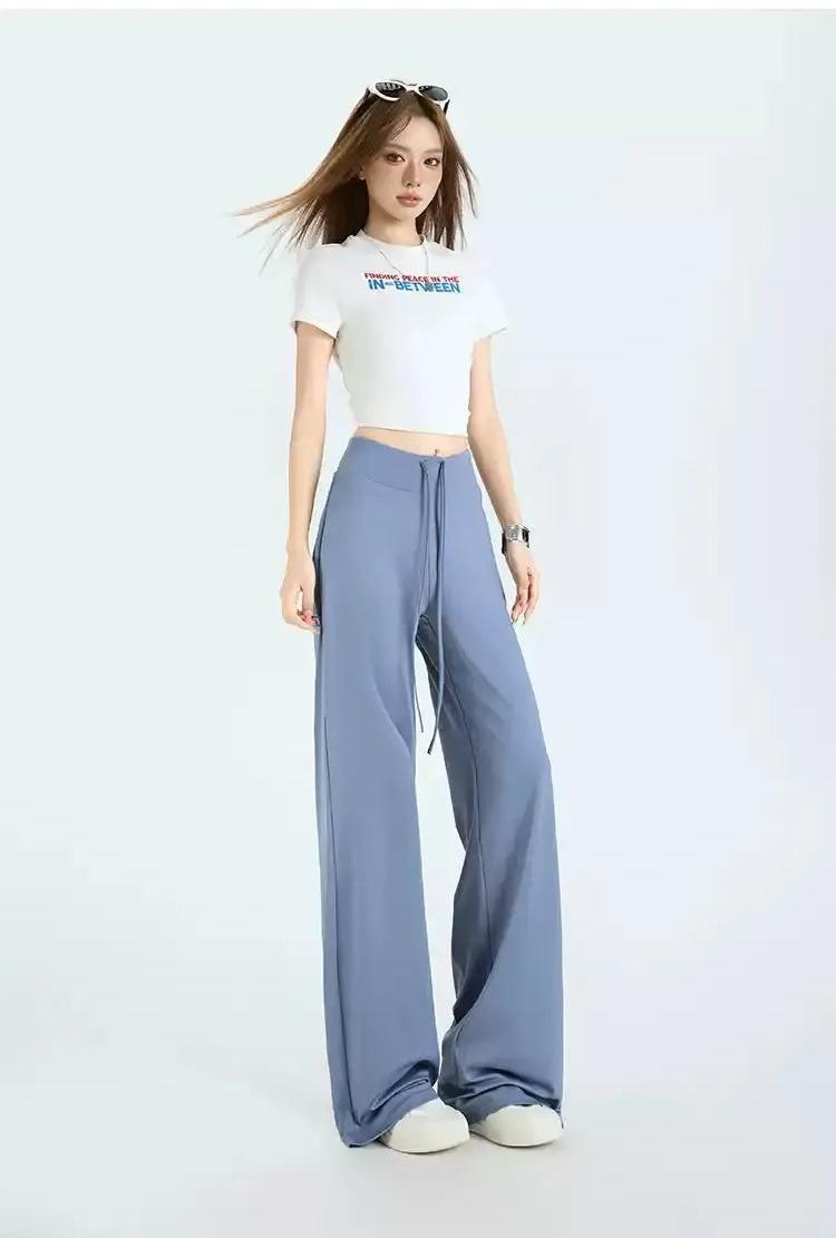 Lazy Drawstring Slouchy Pants-korean-fashion-Pants-Lazy's Closet-OH Garments