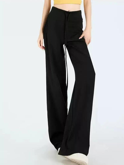 Lazy Drawstring Slouchy Pants-korean-fashion-Pants-Lazy's Closet-OH Garments