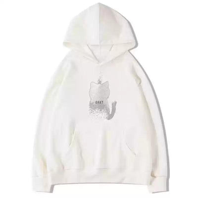 Mina Cat Silhouette Graphic Print Hoodie-korean-fashion-Hoodie-Mina's Closet-OH Garments