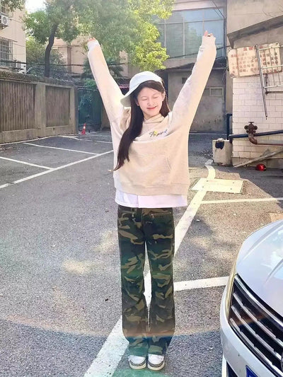 Mina Lettered Floral Emroidery Hoodie-korean-fashion-Hoodie-Mina's Closet-OH Garments