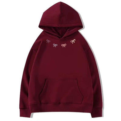 Mina Ribbon Icons Hoodie-korean-fashion-Hoodie-Mina's Closet-OH Garments