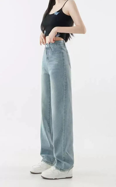 Mina Tassel Pocket Flared Jeans-korean-fashion-Jeans-Mina's Closet-OH Garments