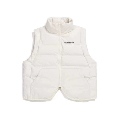 Neco Quilted Workwear Puffer Vest-korean-fashion-Vest-Neco's Closet-OH Garments