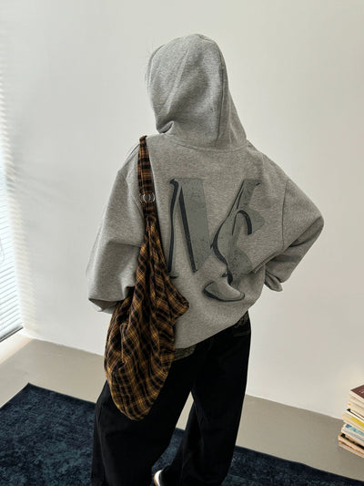 Nine Dog Document Graphic Hoodie-korean-fashion-Hoodie-Nine's Closet-OH Garments