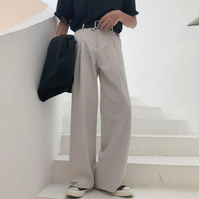 Nine Essential Bootcut Trousers-korean-fashion-Pants-Nine's Closet-OH Garments