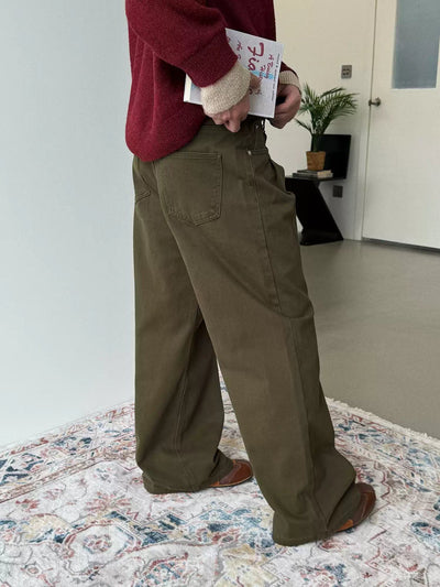 Nine Mid-High Waist Pleated Pants-korean-fashion-Pants-Nine's Closet-OH Garments