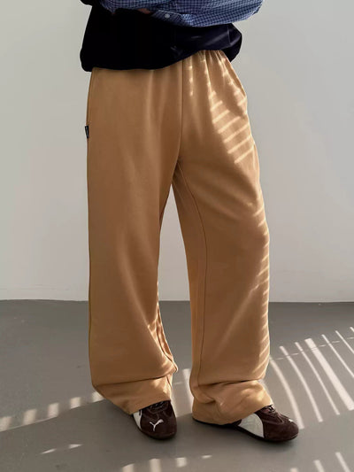 Nine Multi-Pocket Relaxed Fit Sweatpants-korean-fashion-Pants-Nine's Closet-OH Garments