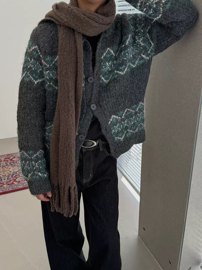 Nine Nordic Knitted Cardigan-korean-fashion-Cardigan-Nine's Closet-OH Garments