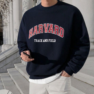 Nine Vintage Harvard Crewneck-korean-fashion-Crewneck-Nine's Closet-OH Garments