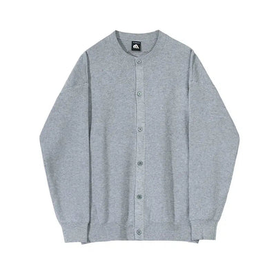 OH Buttoned Ribbed Knit Classic Cardigan-korean-fashion-Cardigan-OH Atelier-OH Garments