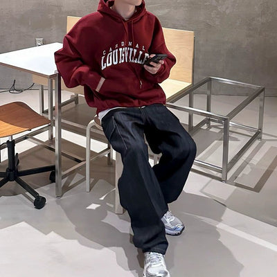 OH Cardinal Louisville Text Hoodie-korean-fashion-Hoodie-OH Atelier-OH Garments