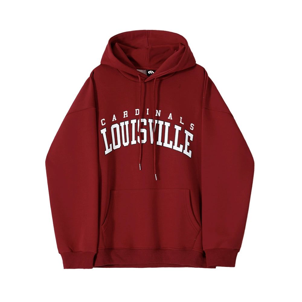 OH Cardinal Louisville Text Hoodie-korean-fashion-Hoodie-OH Atelier-OH Garments