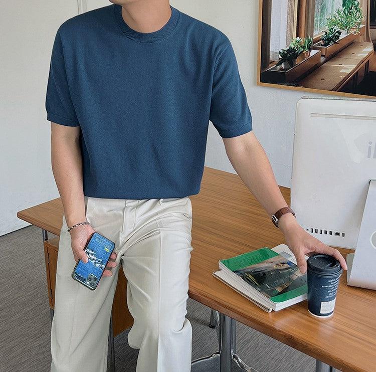 OH Classic Solid Color T-Shirt-korean-fashion-T-Shirt-OH Atelier-OH Garments