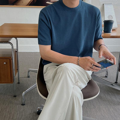 OH Classic Solid Color T-Shirt-korean-fashion-T-Shirt-OH Atelier-OH Garments