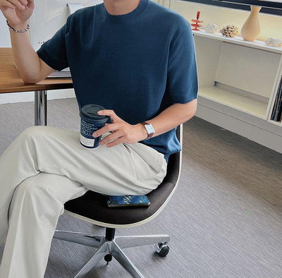 OH Classic Solid Color T-Shirt-korean-fashion-T-Shirt-OH Atelier-OH Garments