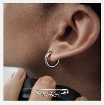 OH Classic Thick Hoop Earrings-korean-fashion-Earrings-OH Atelier-OH Garments