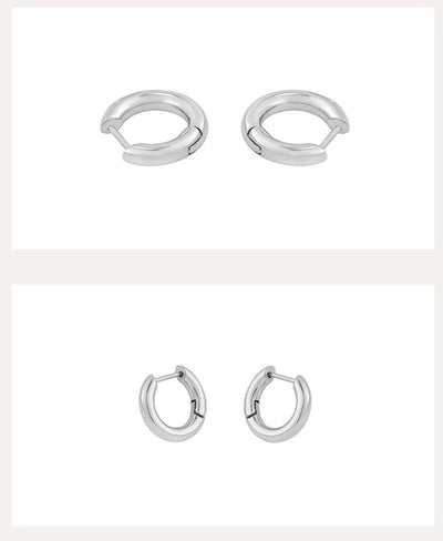 OH Classic Thick Hoop Earrings-korean-fashion-Earrings-OH Atelier-OH Garments
