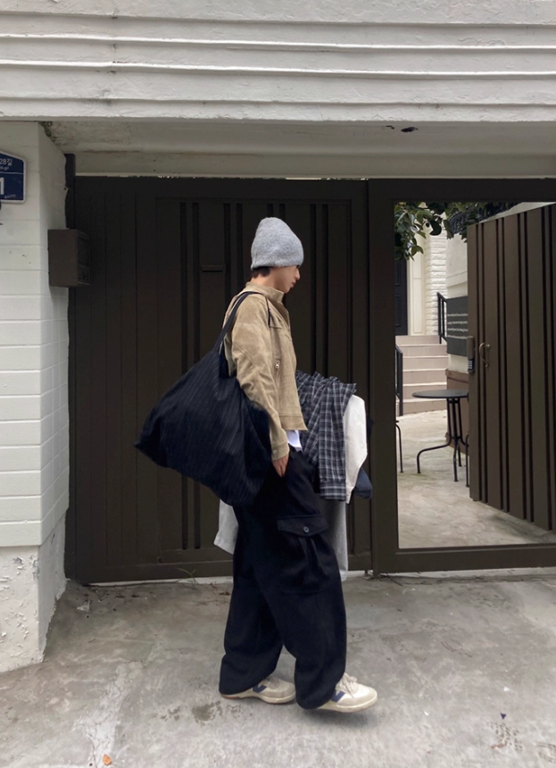 OH Comfty Cargo Sweatpants-korean-fashion-Pants-OH Atelier-OH Garments