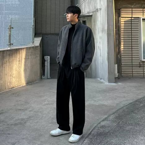 OH Comfy Harrington Jacket-korean-fashion-Jacket-OH Atelier-OH Garments