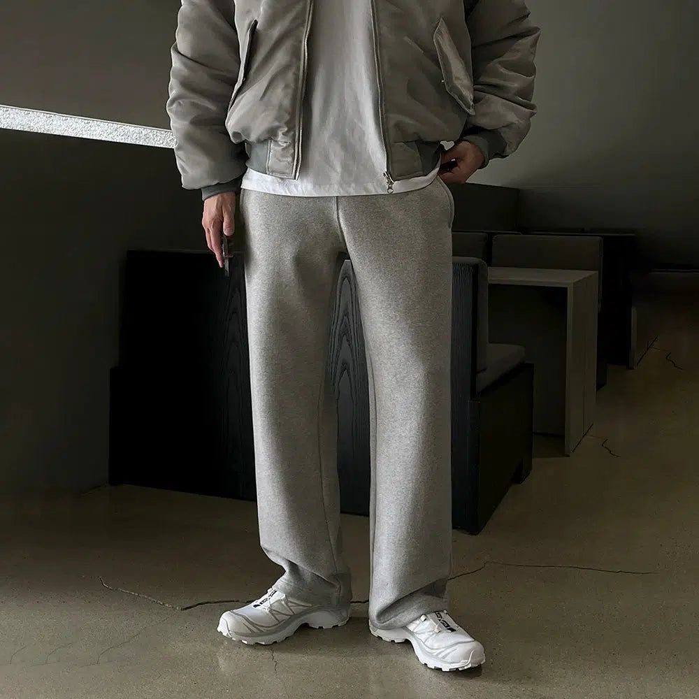 OH Drawstring Regular Bootcut Sweatpants-korean-fashion-Pants-OH Atelier-OH Garments