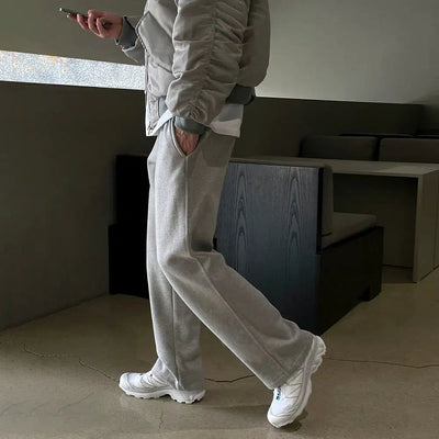 OH Drawstring Regular Bootcut Sweatpants-korean-fashion-Pants-OH Atelier-OH Garments