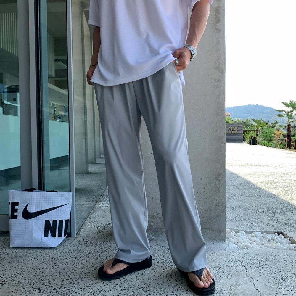 OH Essential Flow Drawstring Pants-korean-fashion-Pants-OH Atelier-OH Garments