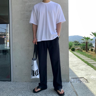 OH Essential Flow Drawstring Pants-korean-fashion-Pants-OH Atelier-OH Garments