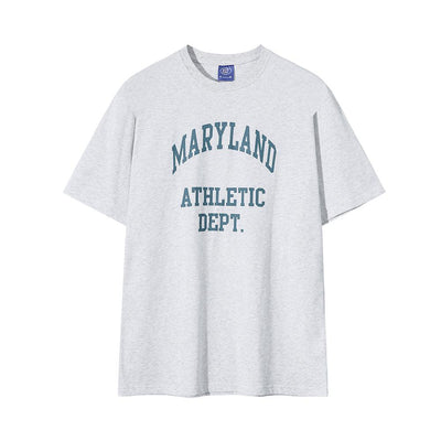 OH Maryland Athletic Dept Comfty T-Shirt-korean-fashion-T-Shirt-OH Atelier-OH Garments