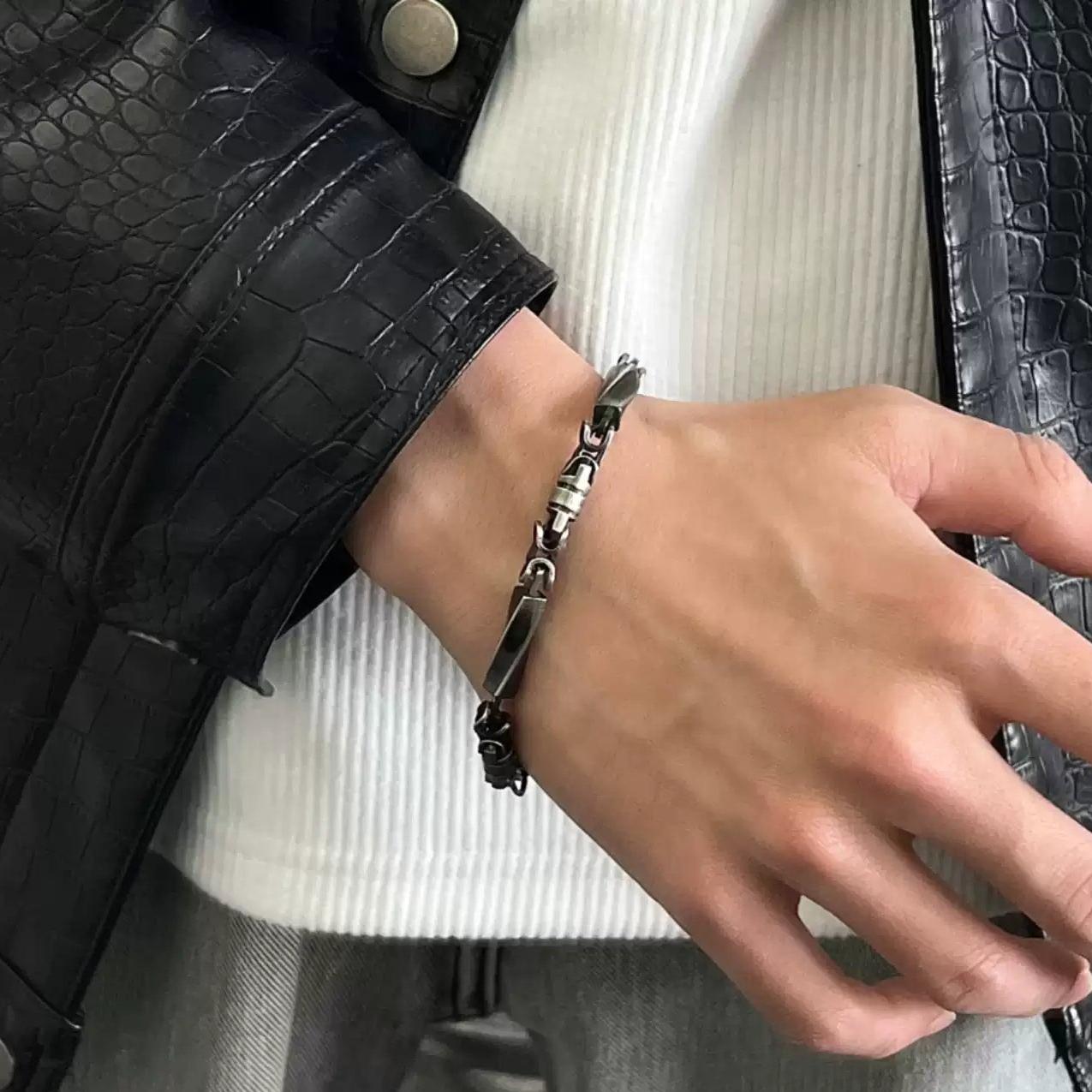 OH Mobius Chains Bracelet-korean-fashion-Bracelet-OH Atelier-OH Garments
