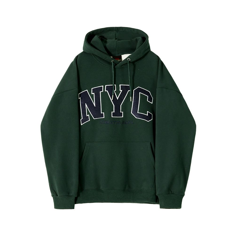 OH NYC Text Drawstring Hoodie-korean-fashion-Hoodie-OH Atelier-OH Garments