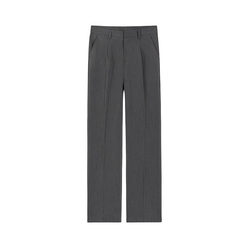 OH Office Loose Pleated Pants-korean-fashion-Pants-OH Atelier-OH Garments