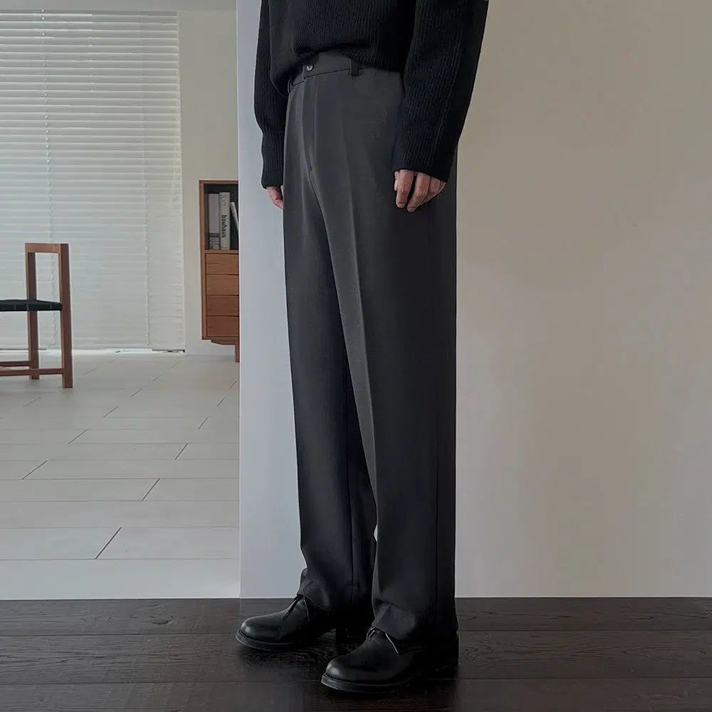 OH Office Style Pleated Pants-korean-fashion-Pants-OH Atelier-OH Garments