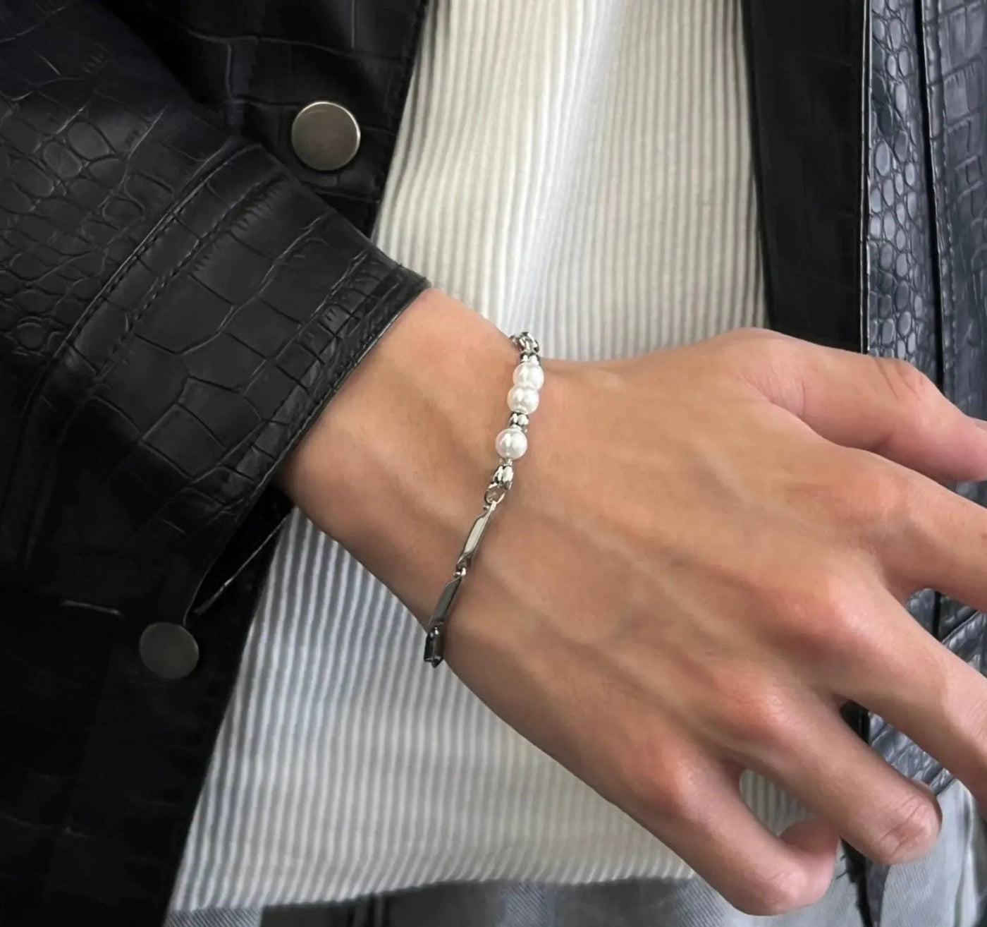 OH Pearl Detail Bracelet-korean-fashion-Bracelet-OH Atelier-OH Garments