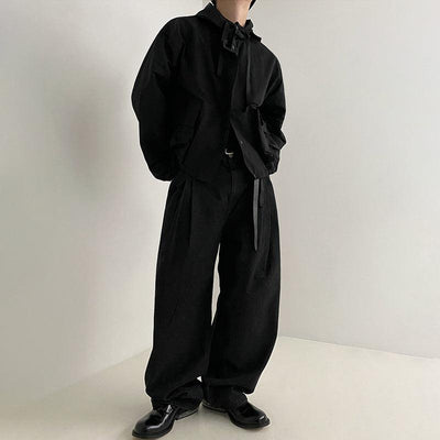 OH Ruched Hem Hooded Jacket-korean-fashion-Jacket-OH Atelier-OH Garments