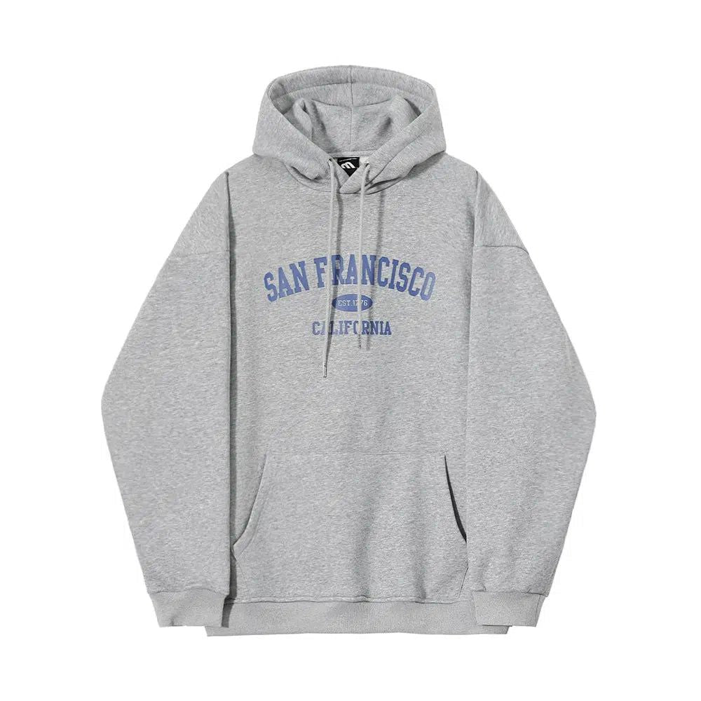 OH San Francisco Drawstring Hoodie-korean-fashion-Hoodie-OH Atelier-OH Garments