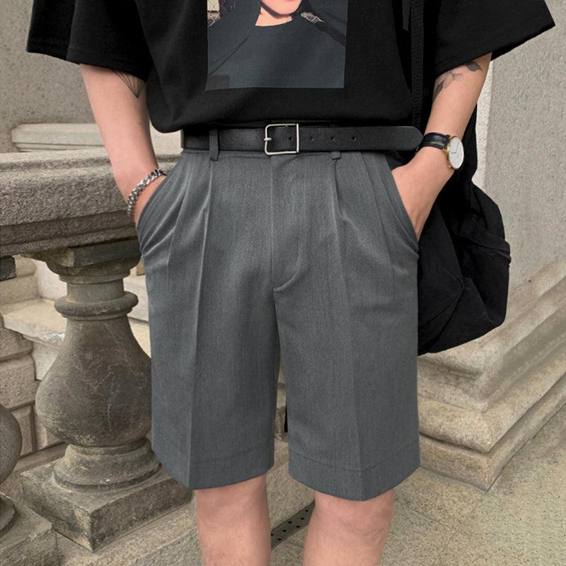 OH School Style Pleated Shorts-korean-fashion-Shorts-OH Atelier-OH Garments
