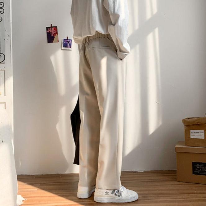 OH Straight Suit Trousers-korean-fashion-Pants-OH Atelier-OH Garments