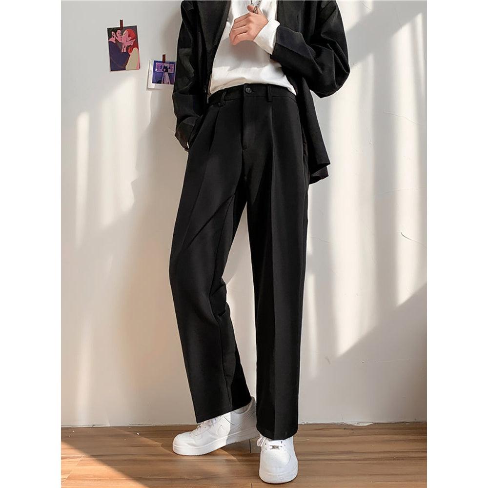 OH Straight Suit Trousers-korean-fashion-Pants-OH Atelier-OH Garments