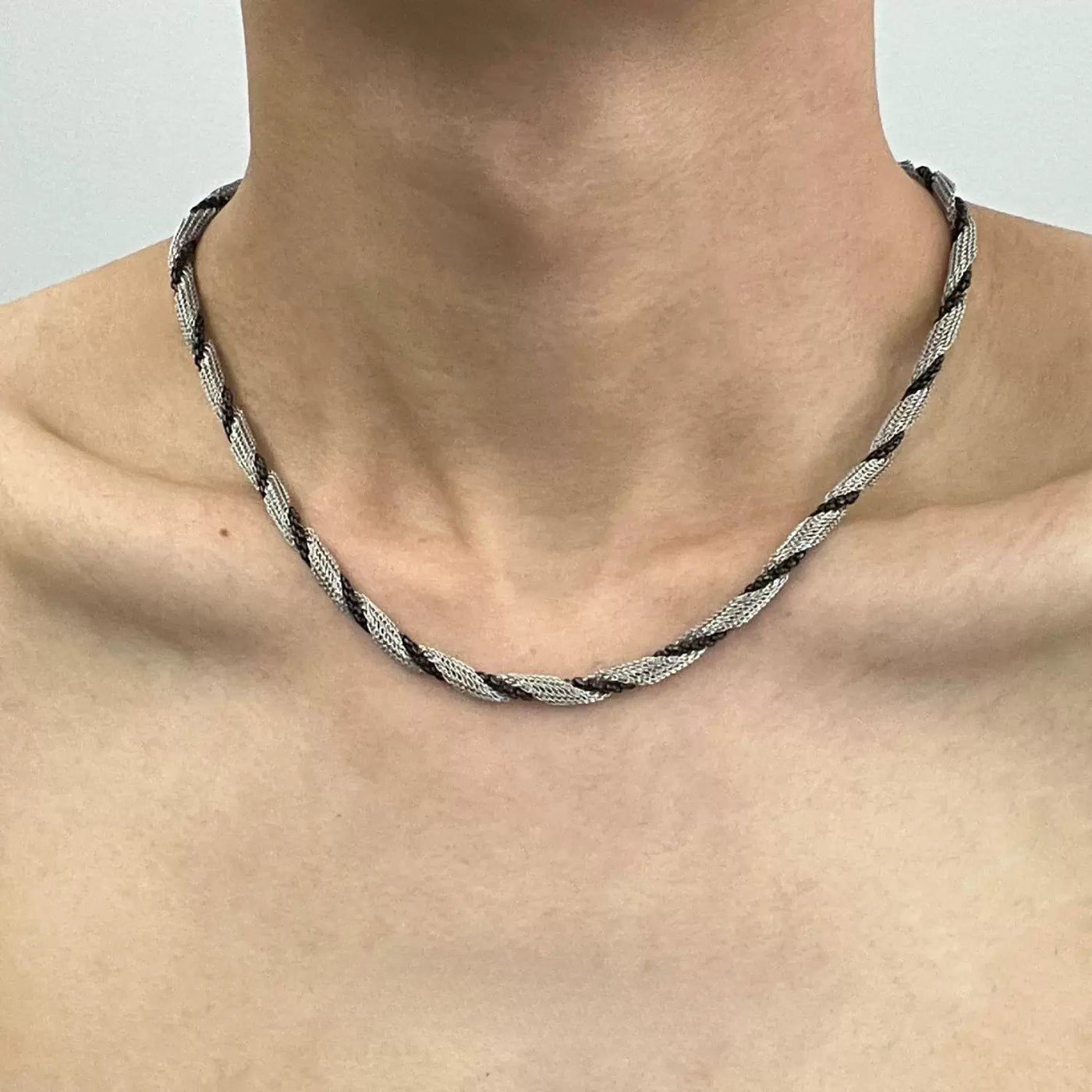 OH Twist Cord Necklace-korean-fashion-Necklace-OH Atelier-OH Garments