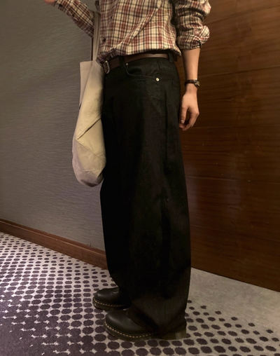 OH Urban Straight Cut Jeans-korean-fashion-Jeans-OH Atelier-OH Garments