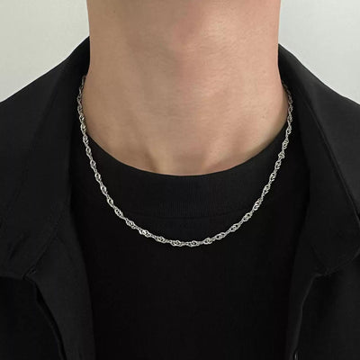 OH Versatile Twisted Necklace-korean-fashion-Necklace-OH Atelier-OH Garments