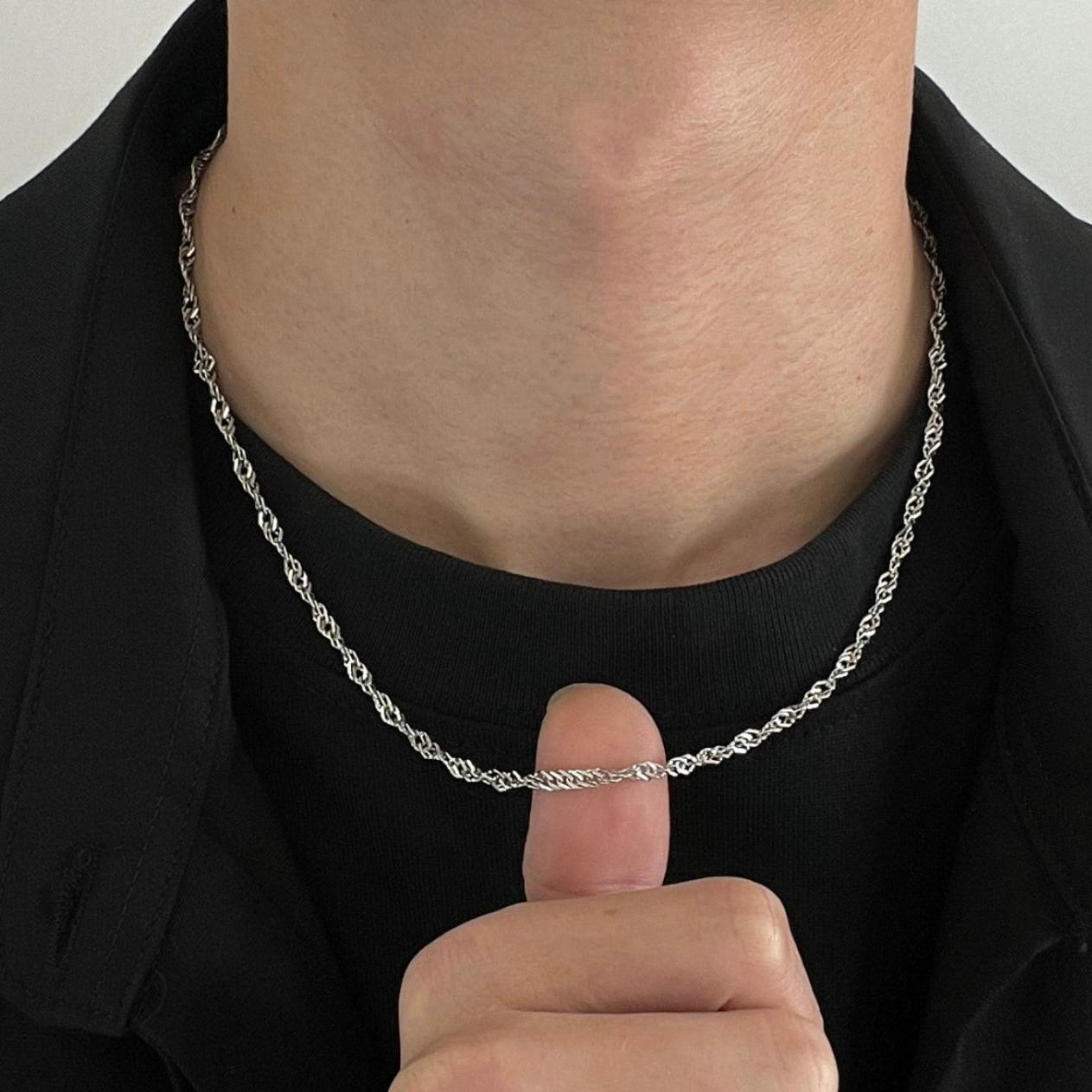 OH Versatile Twisted Necklace-korean-fashion-Necklace-OH Atelier-OH Garments