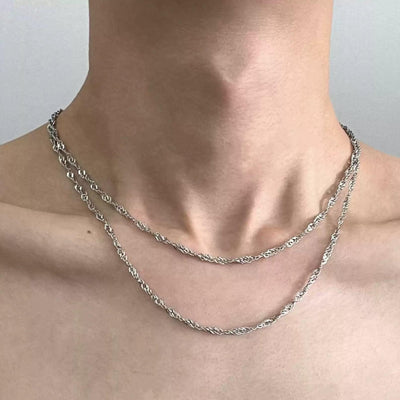 OH Versatile Twisted Necklace-korean-fashion-Necklace-OH Atelier-OH Garments