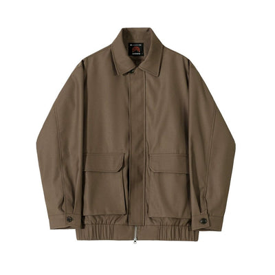 OH Wide Pocket Zipped Jacket-korean-fashion-Jacket-OH Atelier-OH Garments