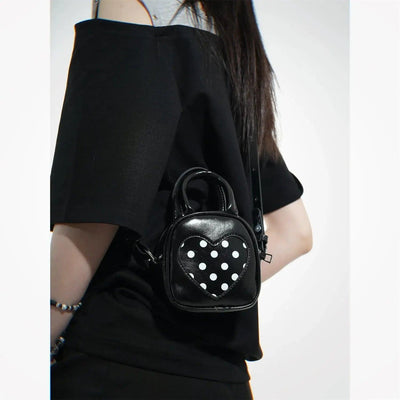 Taro Heart Polka Dots Crossbody Bag-korean-fashion-Bag-Taro's Closet-OH Garments