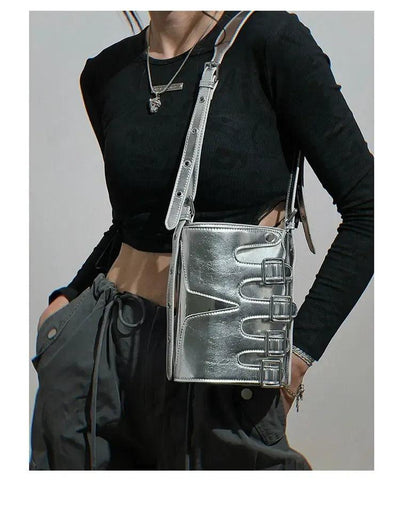 Taro Heavy Buckled Bucket Bag-korean-fashion-Bag-Taro's Closet-OH Garments