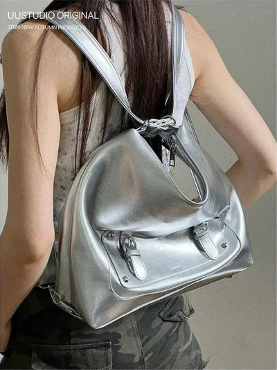 Taro Metallic Versatile Bag-korean-fashion-Bag-Taro's Closet-OH Garments