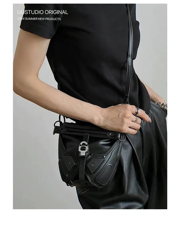 Taro Pannel Bucket Messenger Bag-korean-fashion-Bag-Taro's Closet-OH Garments