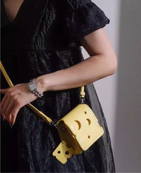 Taro Square Cheese Bag-korean-fashion-Bag-Taro's Closet-OH Garments